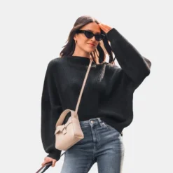 Women's Onyx Rib Bishop Sleeve Sweater - Cupshe 13 Women's Onyx Rib Bishop Sleeve Sweater - Cupshe -BLAZER GUEST d627d866 d231 4d37 bc31 6e45b7650220