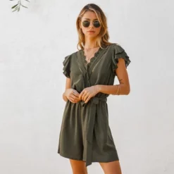 Women's Scalloped Lace Ruffled Belted Romper - Cupshe 12 Women's Scalloped Lace Ruffled Belted Romper - Cupshe -BLAZER GUEST d66bcdcc c84c 4b8d bd6e 5d4867550b26