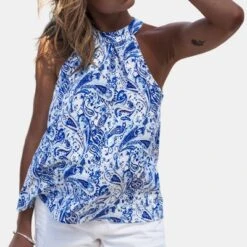 Women's Paisley Print Sleeveless Top - Cupshe 7 Women's Paisley Print Sleeveless Top - Cupshe -BLAZER GUEST d68a3a5f 17bf 4694 97fe 69c8cb4aaaf5