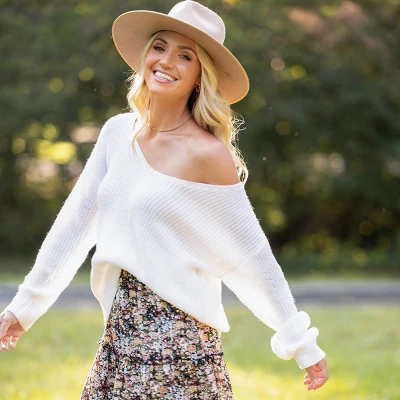 Women's Ditsy Floral Drawstring A-Line Skirt - Cupshe 2 Women's Ditsy Floral Drawstring A-Line Skirt - Cupshe - Image 2