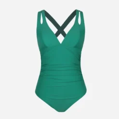 Women's Ruched Cross Back One Piece Swimsuit - Cupshe 8 Women's Ruched Cross Back One Piece Swimsuit - Cupshe -BLAZER GUEST dccd6b08 e63b 4d23 8ab4 a64446bdc121