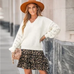 Women's Autumn Leaves Cutout Sweater - Cupshe 13 Women's Autumn Leaves Cutout Sweater - Cupshe -BLAZER GUEST dd3ddb56 a0b5 4d53 b86e 67fef124a73e