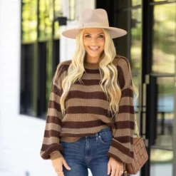 Women's Classic Cozy Striped Rib Sweater - Cupshe 9 Women's Classic Cozy Striped Rib Sweater - Cupshe -BLAZER GUEST dd732fa0 35a7 40ba 9da3 d0ef3be07b0c