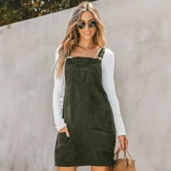 Women's Corduroy Square Neck Mini Overall Dress - Cupshe 10 Women's Corduroy Square Neck Mini Overall Dress - Cupshe -BLAZER GUEST e045b535 4760 46ac b4cb 4e0b9fedcda0