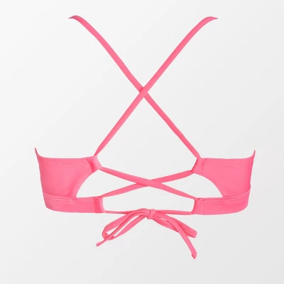 Women's Tunneled Pink Bralette Bikini Top - Cupshe 5 Women's Tunneled Pink Bralette Bikini Top - Cupshe - Image 5