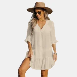 Women's Ruffled Swim Cover Up Dress -Cupshe 11 Women's Ruffled Swim Cover Up Dress -Cupshe -BLAZER GUEST e0dff5d9 f03b 4151 8e5e aa32fdbba9e0
