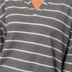 Women's Grey Lounge Wear Striped Pajama Set - Cupshe 10 Women's Grey Lounge Wear Striped Pajama Set - Cupshe -BLAZER GUEST e3d054ec cf6a 40d9 bde7 cf7ce4b451d5