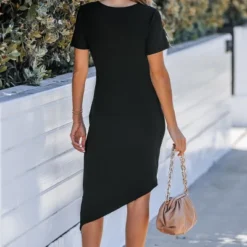 Women's Onyx Twisted Wrap Midi Dress - Cupshe 10 Women's Onyx Twisted Wrap Midi Dress - Cupshe -BLAZER GUEST e4c201cc 0700 407e affc d5dd4647f2d0