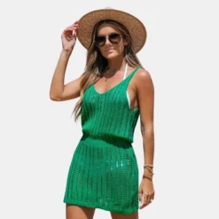 Women's Crochet Mini Cover Up Dress - Cupshe -BLAZER GUEST e7b5de8e c6ed 48f6 a893 1aac8b3a8539