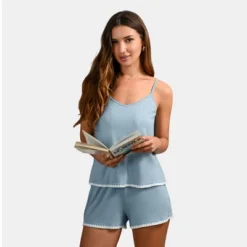 Women's Cozy Satin Cami Pajama Set With Lace Trim - Cupshe 7 Women's Cozy Satin Cami Pajama Set With Lace Trim - Cupshe -BLAZER GUEST e8886f92 605d 45e4 8208 944abbcd5050