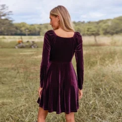 Women's Velvet Overlap Collar Long Sleeves Mini Dress - Cupshe 10 Women's Velvet Overlap Collar Long Sleeves Mini Dress - Cupshe -BLAZER GUEST e8de14e3 29af 4b77 9460 c2dd35de2aa8