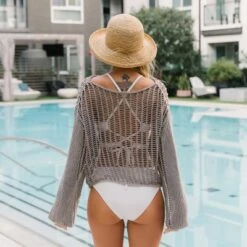 Women's Sheer Crochet Swim Cover Up Top - Cupshe 8 Women's Sheer Crochet Swim Cover Up Top - Cupshe -BLAZER GUEST e9668035 897e 4873 93ca c008f9f2ea63