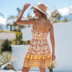 Women's Floral Print Cami A-Line Dress - Cupshe 8 Women's Floral Print Cami A-Line Dress - Cupshe -BLAZER GUEST eb5dfa21 dcc3 47cf 9a63 a2e617b4d532