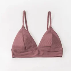 Women's Swimsuit Ribbed Triangle Bikini Top - Cupshe -BLAZER GUEST ec9d5544 7f1a 4067 a953 5b3c38756204