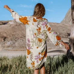 Women's Long Sleeve Floral Buttoned Shirt Dress- Cupshe -Orange/White 9 Women's Long Sleeve Floral Buttoned Shirt Dress- Cupshe -Orange/White -BLAZER GUEST ee93bac2 98ea 4630 ad76 f386cf622964