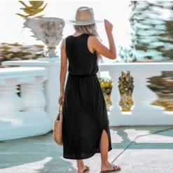 Women's Scoop Neck Side Slit Maxi Dress - Cupshe 15 Women's Scoop Neck Side Slit Maxi Dress - Cupshe -BLAZER GUEST efe0912a 57f5 4464 9367 c207691d4b2f