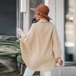 Women's Caramel Popcorn Knit Shawl Collar Cardigan - Cupshe -BLAZER GUEST f1a942c3 7c1a 4c9c 80e6 1c4d9680e272