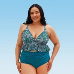 Women's Plus Size Paisley Ruffled Tankini Top - Cupshe 8 Women's Plus Size Paisley Ruffled Tankini Top - Cupshe -BLAZER GUEST f3f2305e c593 4c47 aa17 e8dde3fd286e