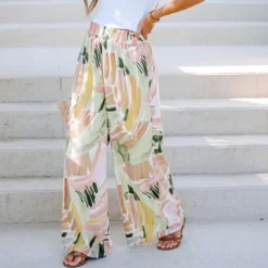 Women's Abstract Print Paperbag Pants -Cupshe -BLAZER GUEST f4eba059 b02d 4ed2 9361 9b9d37c2c886