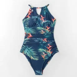Women's High Neck Cutout One Piece Swimsuit - Cupshe