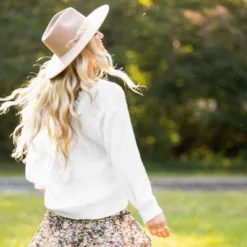 Women's Classic Cozy Rib V-Neck Sweater - Cupshe -BLAZER GUEST f75b52ca 9174 4b92 af73 e0270c4b0e18