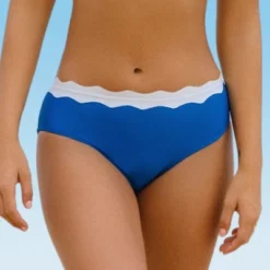 Women's Wavy Stripe Trim Banded High Waist Bikini Bottom - Cupshe 5 Women's Wavy Stripe Trim Banded High Waist Bikini Bottom - Cupshe -BLAZER GUEST f86a9360 658a 414e a85d c1e29084a25c