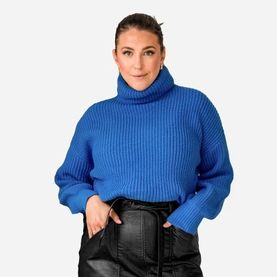 Women's Ribbed Turtleneck Sweater - Cupshe 7 Women's Ribbed Turtleneck Sweater - Cupshe - Image 7