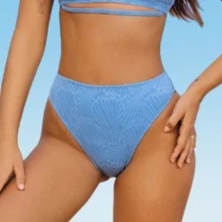 Women's High Waist Textured Bikini Bottom - Cupshe 13 Women's High Waist Textured Bikini Bottom - Cupshe -BLAZER GUEST fa3fac19 ee5a 4b57 aa59 f1ae0472011b