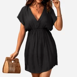 Women's Elastic Beachwear Short Sleeve Cover Up -Cupshe 14 Women's Elastic Beachwear Short Sleeve Cover Up -Cupshe -BLAZER GUEST fd64bc7c faed 43e9 babf e85240b840a1