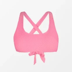 Women's Cross Back Plus Size Bikini Top -Cupshe